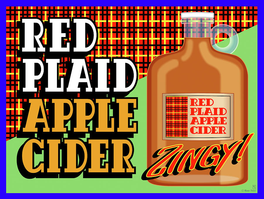 Apple Cider Crate Label Digital Art by Mark Frost - Fine Art America