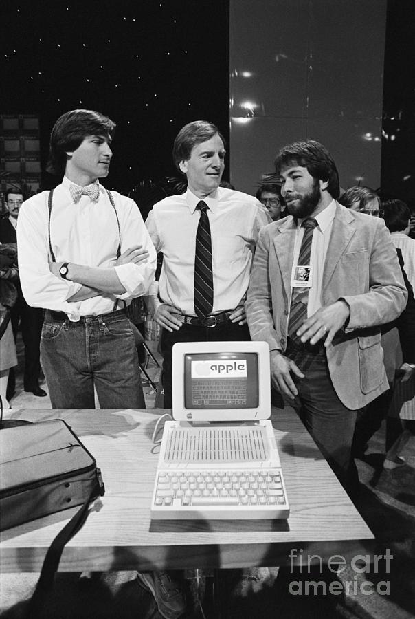 Apple Computer President And Co-founders Photograph by Bettmann