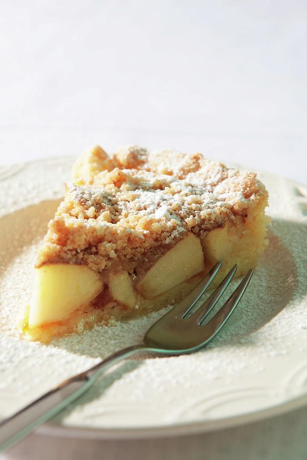Apple Crumble Cake Photograph by Reculez, Francine