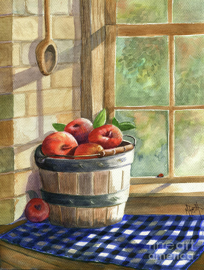 Apple Harvest Painting by Marilyn Smith