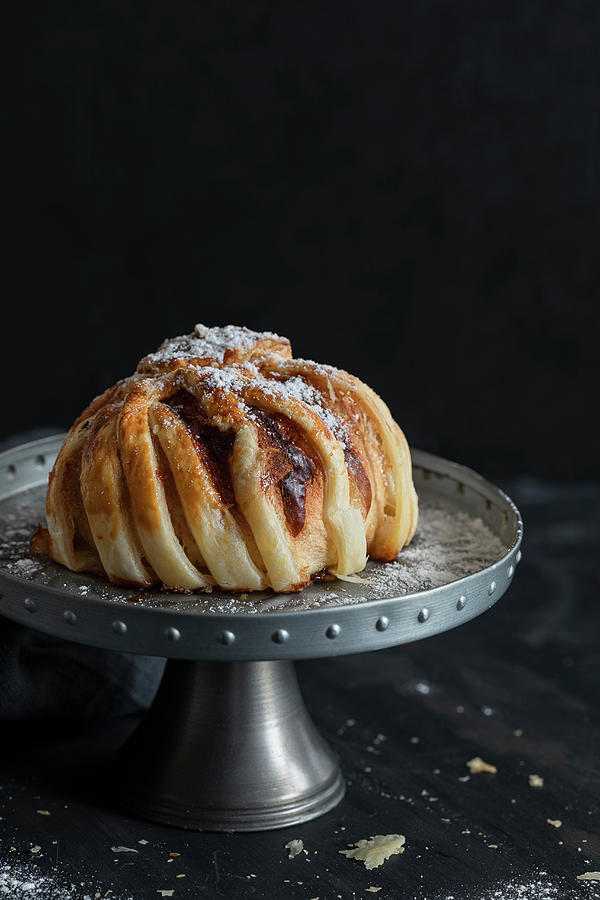 Apple In Puff Pastry Cage Photograph by Lilia Jankowska