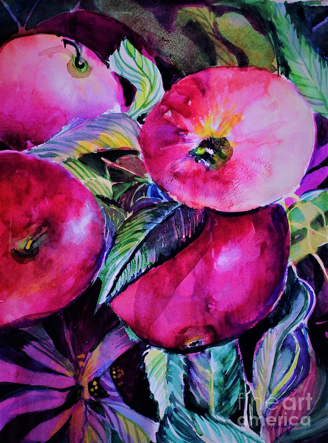  Apple of My Eye Painting by Mindy Newman