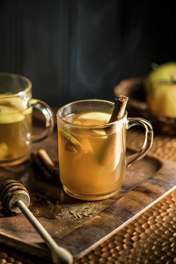 Apple Punch With Honey Photograph by Magdalena Hendey