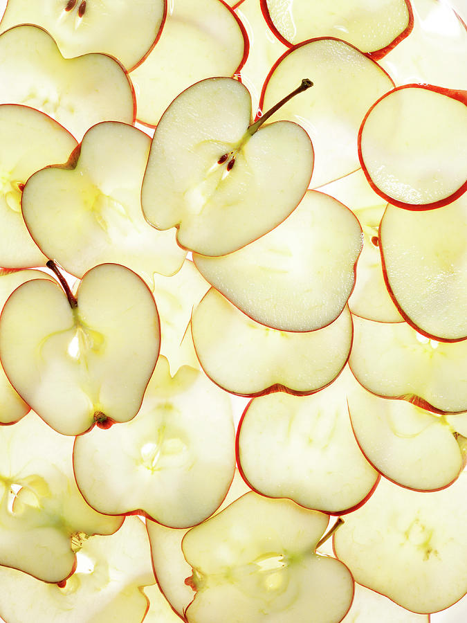 Apple Slices Photograph by Lauren Burke