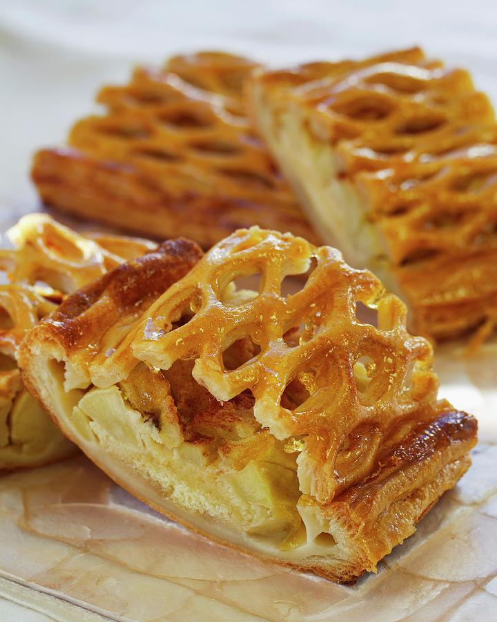 Apple Strudel With Honey Photograph by Kelsey Skiver