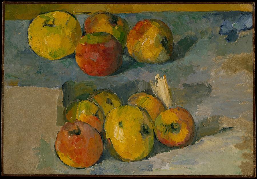 Apples Painting By Paul Cezanne Fine Art America