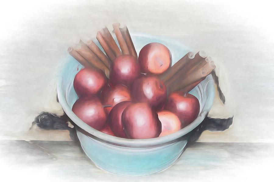 Apples and Cinnamon Sticks by Pamela Walton Apples and Cinnamon Sticks by Pamela Walton