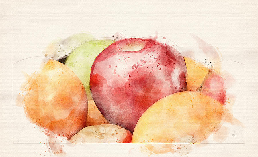 Apples and Oranges Digital Art by George Pennington