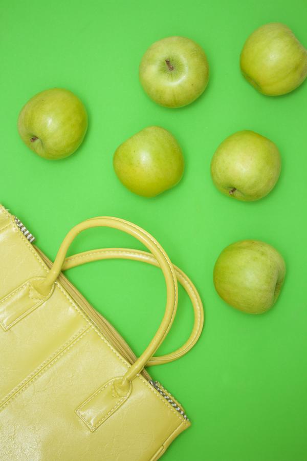 Apples In A Bag Photograph by Sarah Saratonina