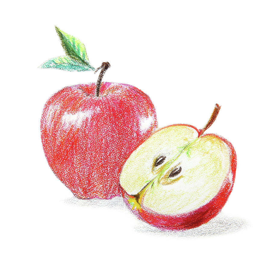 Apples Painting by Masha Batkova