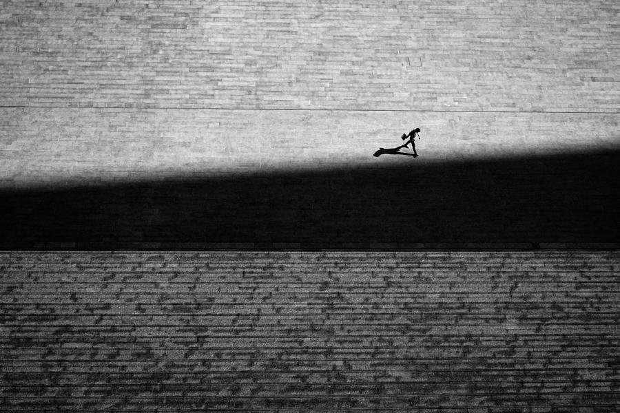 City Photograph - Approach The Shadow by Zhankosz