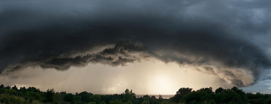 Landscape Photograph - Approaching Storm by Jakob Arnholtz