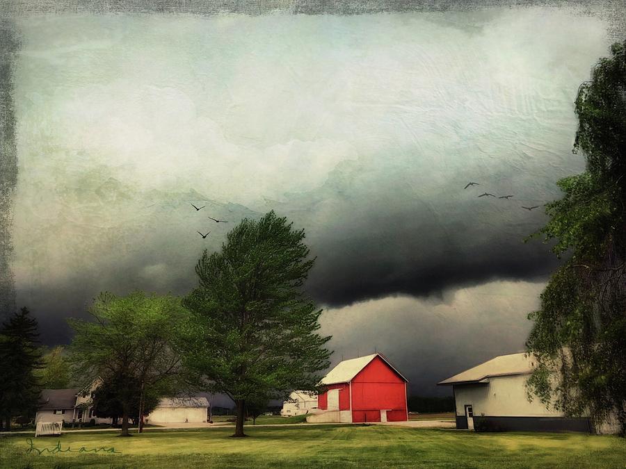 Approaching Storm Digital Art by Looking Glass Images