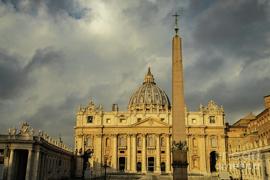 Approaching Vatican City Rome Photograph by Wayne Moran