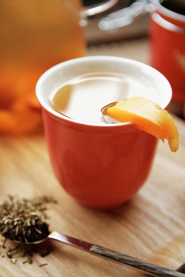 Apricot Iced Tea Photograph by Devaux