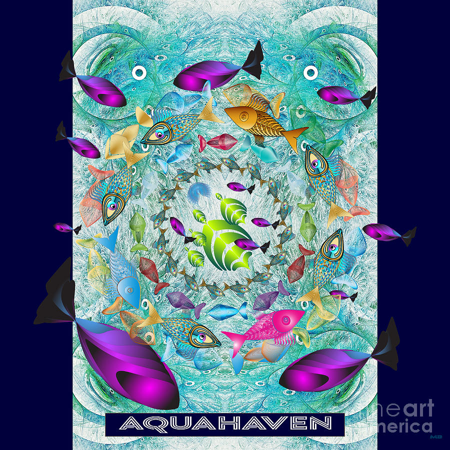 Aquahaven-3 Digital Art by Doug Morgan