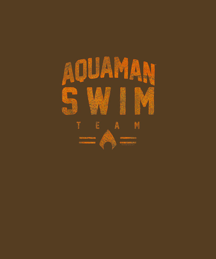 Aquaman Digital Art - Aquaman Swim Team T Shirt by Unique Tees Aquaman Digital Art - Aquaman Swim Team T Shirt by Unique Tees