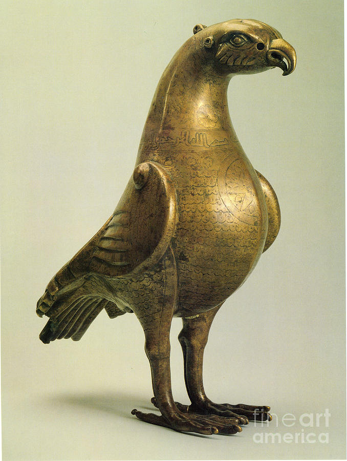 Aquamanile In The Form Of An Eagle Mixed Media by Master Suleiman