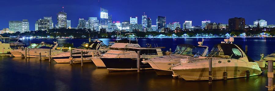 Aquatic Boston Panorama Photograph by Frozen in Time Fine Art Photography