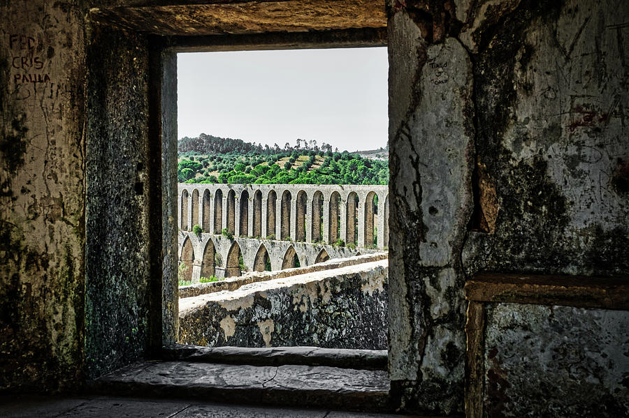 Aqueduct View - Portugal Photograph by Stuart Litoff