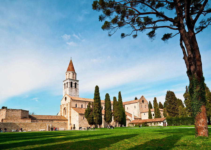 Aquileia Basilica, Italy Digital Art by Diana Crestan