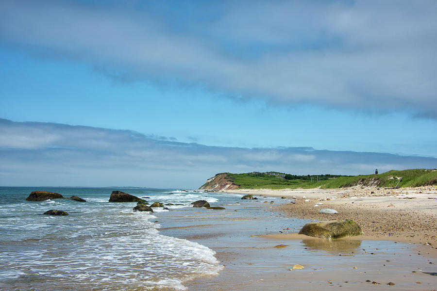 Martha's Vineyard Photograph - Aquinnah And Moshup Beaches On Marthas Vineyard by Brendan Reals Martha's Vineyard Photograph - Aquinnah And Moshup Beaches On Marthas Vineyard by Brendan Reals