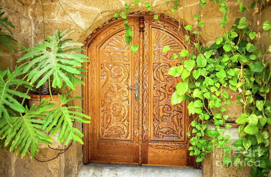 Arab Door in Tel Aviv-Jaffa Photograph by John Rizzuto