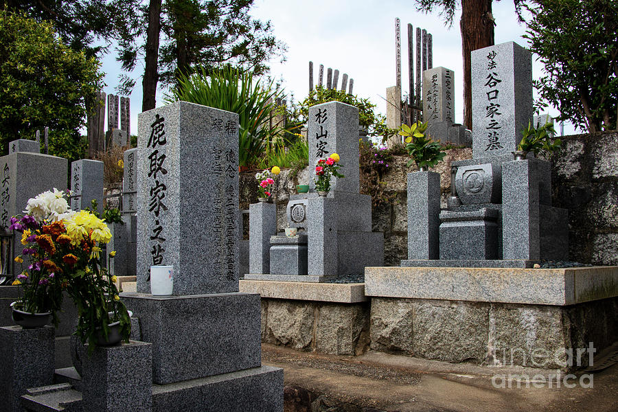 Arashiyama Graves Cemetery Photograph by Bob Phillips - Fine Art America