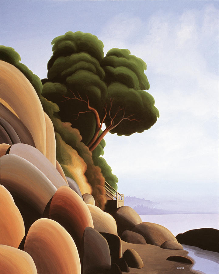 Arbutus Painting by Ron Parker