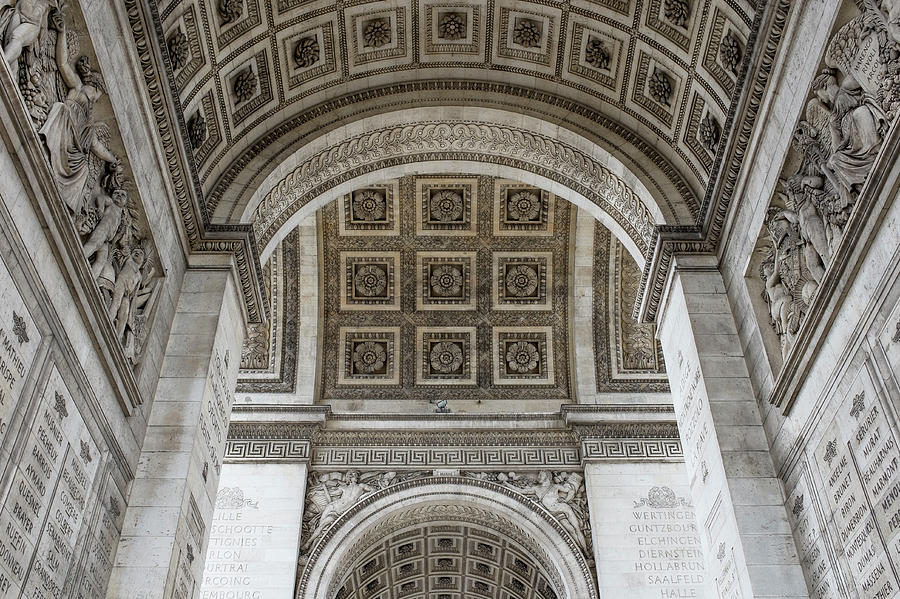 Paris Photograph - Arc de Triomphe de LEtoile by Phil Ferret