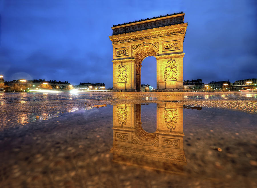 Arc De Triomphe Photograph by Filip.farag