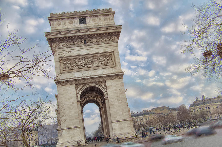 Paris Photograph - Arc De Triomphe II by Cora Niele