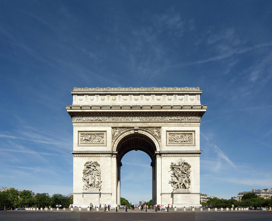 Arc De Triomphe Paris France Photograph by Stockcam