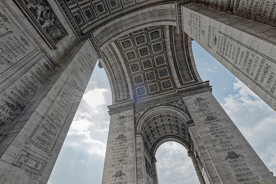 Architecture Photograph - Arc De Triomphe by Patrice Michellon