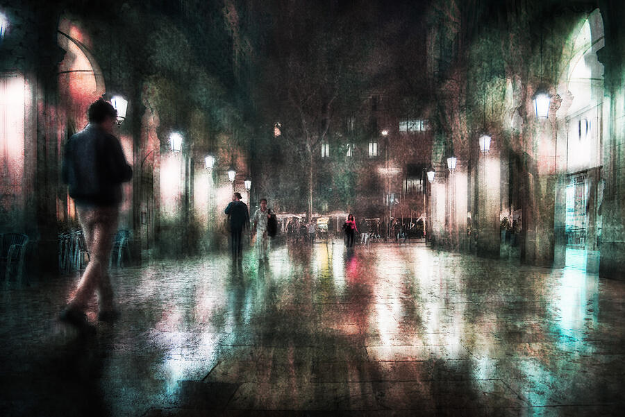 Arcades In Barcelona Photograph by Nicodemo Quaglia