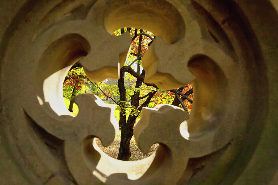 Arch Detail, Central Park, Nyc Digital Art by Claudia Uripos
