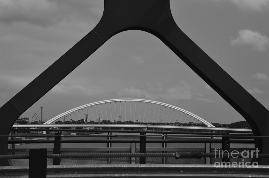Arch in arch - black and white Photograph by Yavor Mihaylov