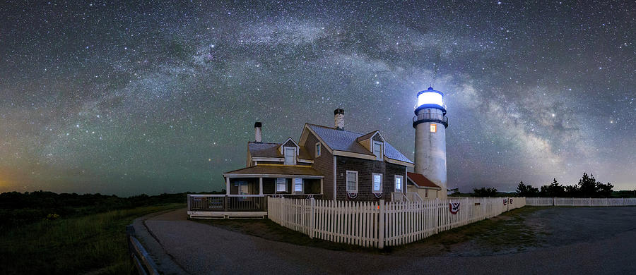 Lighthouse Photograph - Arch Over Highland - Panorama by Michael Blanchette Photography