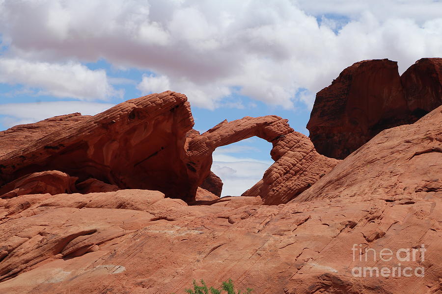 Arch Rock - Valley Of Fire  Photograph by Christiane Schulze Art And Photography
