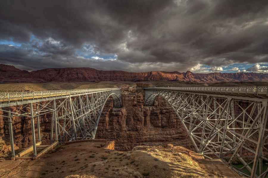 Arched Bridges over the Colorado River Photograph by Constance Puttkemery
