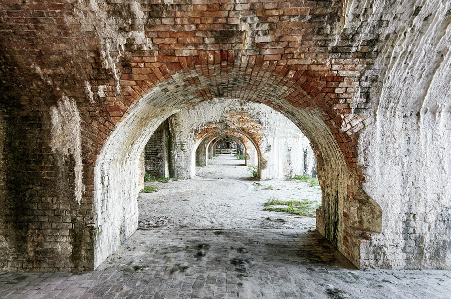 Arches - Ft. Pickens Photograph by Bill Chambers