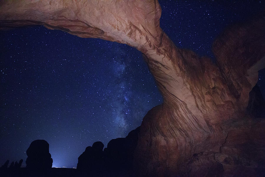 Arches National Park And Milky Way Photograph by Michele Falzone