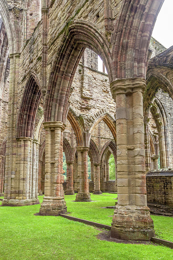 Arches of an Abbey Photograph by W Chris Fooshee