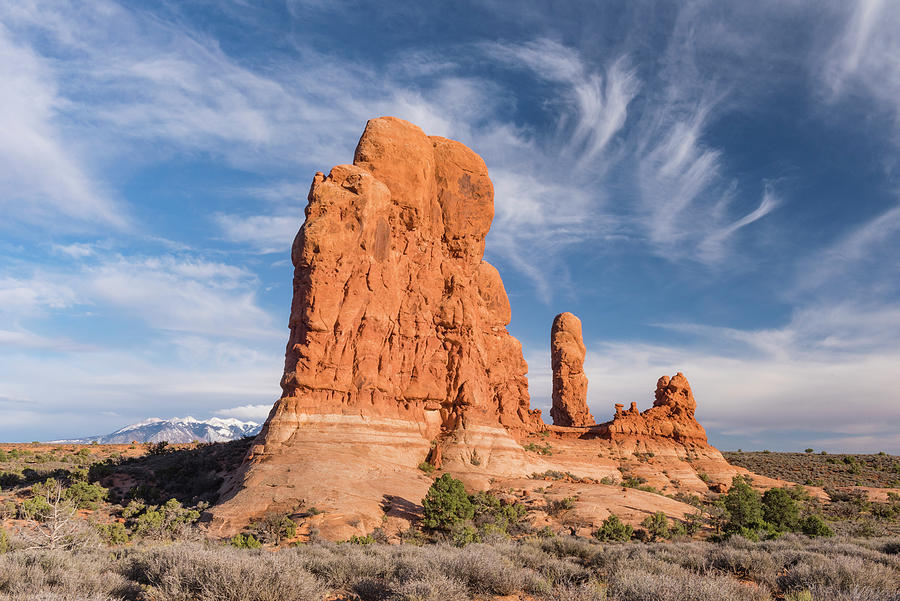 Arches Rock Formation Photograph by Jeff Foott