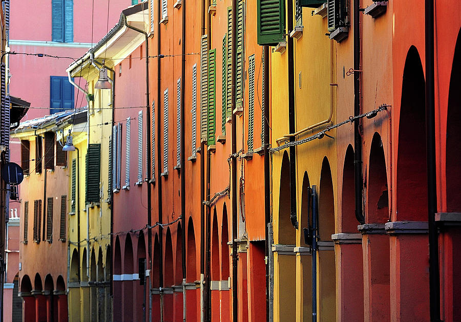 Arches, Windows And Colors Photograph by Pierluigi Broccoli