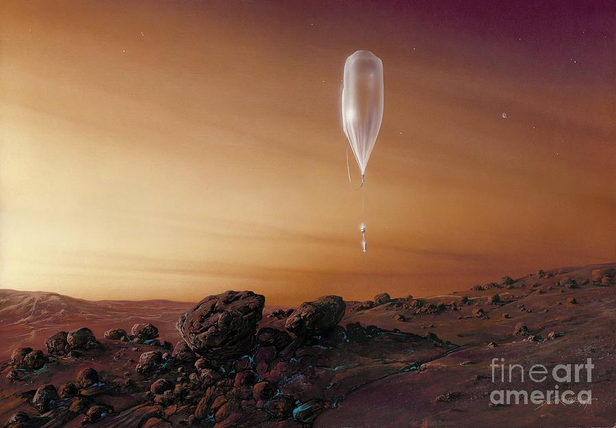 Archimedes Mars Balloon Photograph by Detlev Van Ravenswaay/science ...