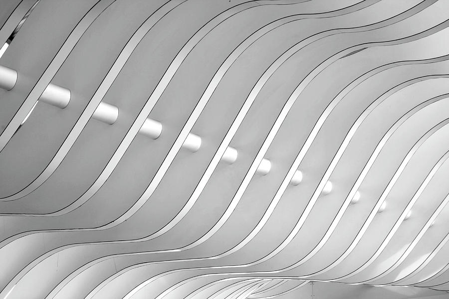 Architectural Abstract 3 - Interior Of Photograph by Lubilub