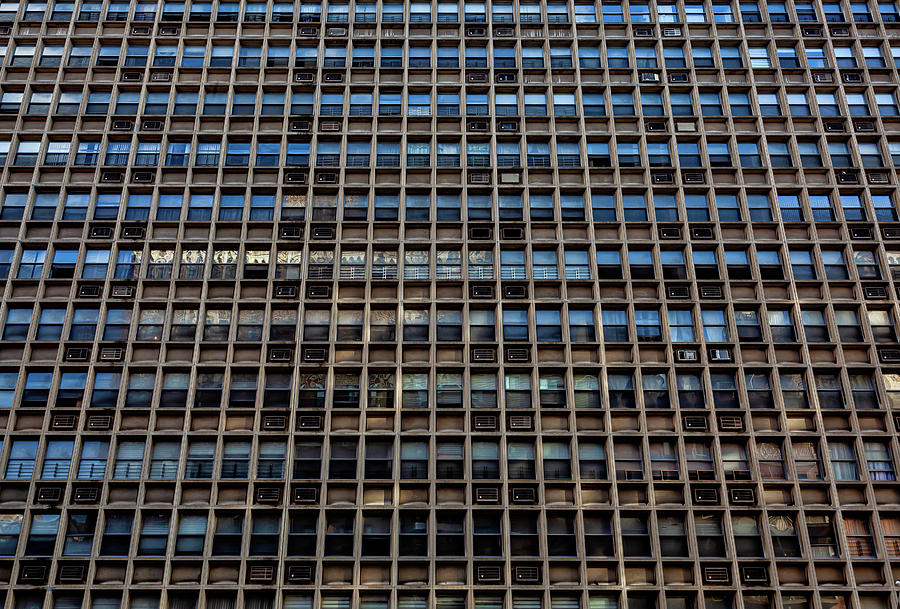 Architectural Monotony - Windows Photograph by Robert Ullmann