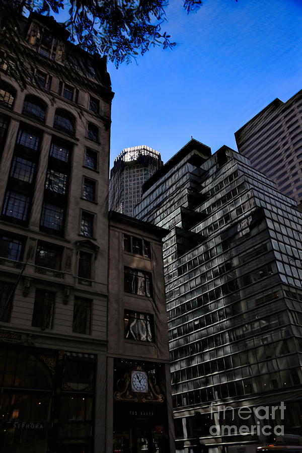 Architecture NYC 4 Photograph by Chuck Kuhn