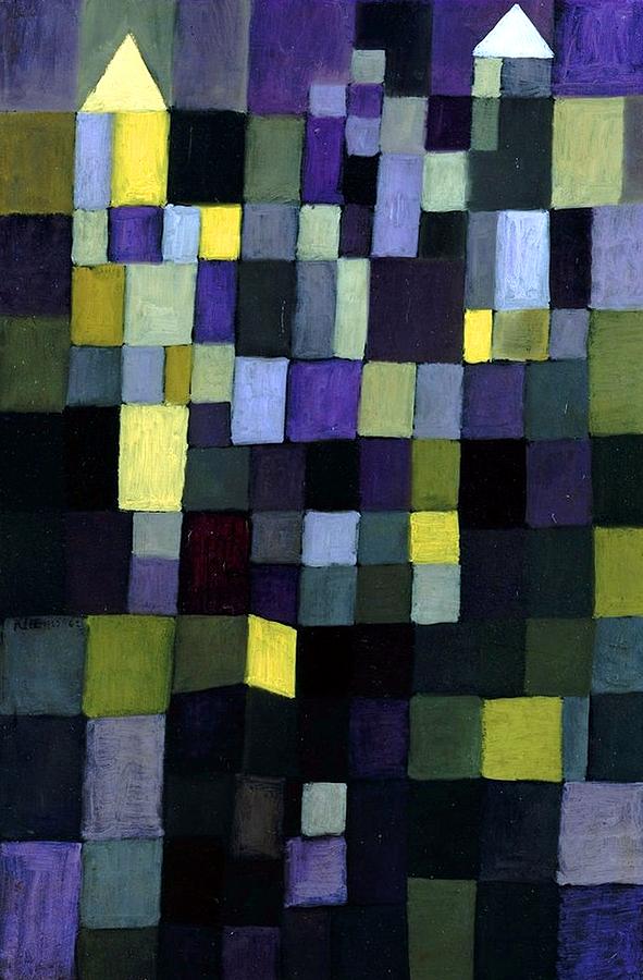 Architecture Painting by Paul Klee - Fine Art America